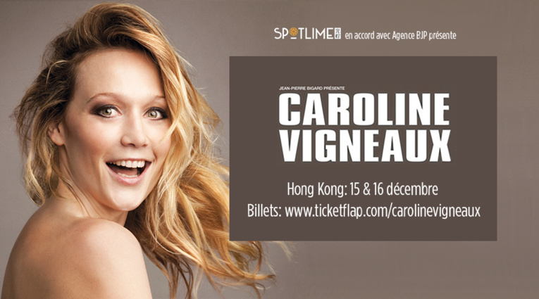 ONE WOMAN SHOW! Caroline Vigneaux in Hong Kong on 15th and 16th December