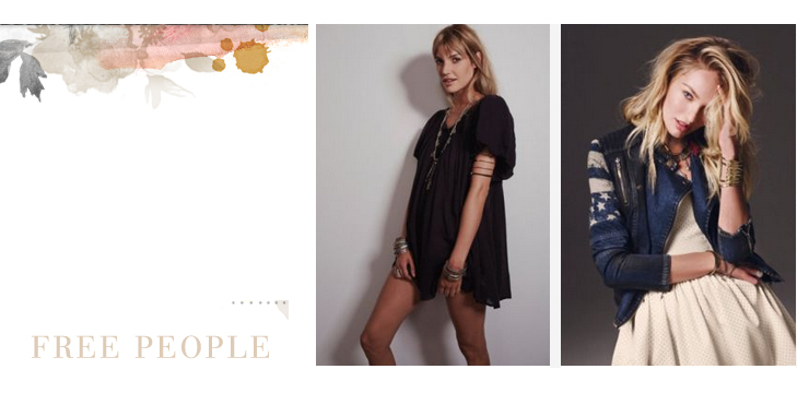 Big crush for the new looks and accessorizes from FREE PEOPLE!