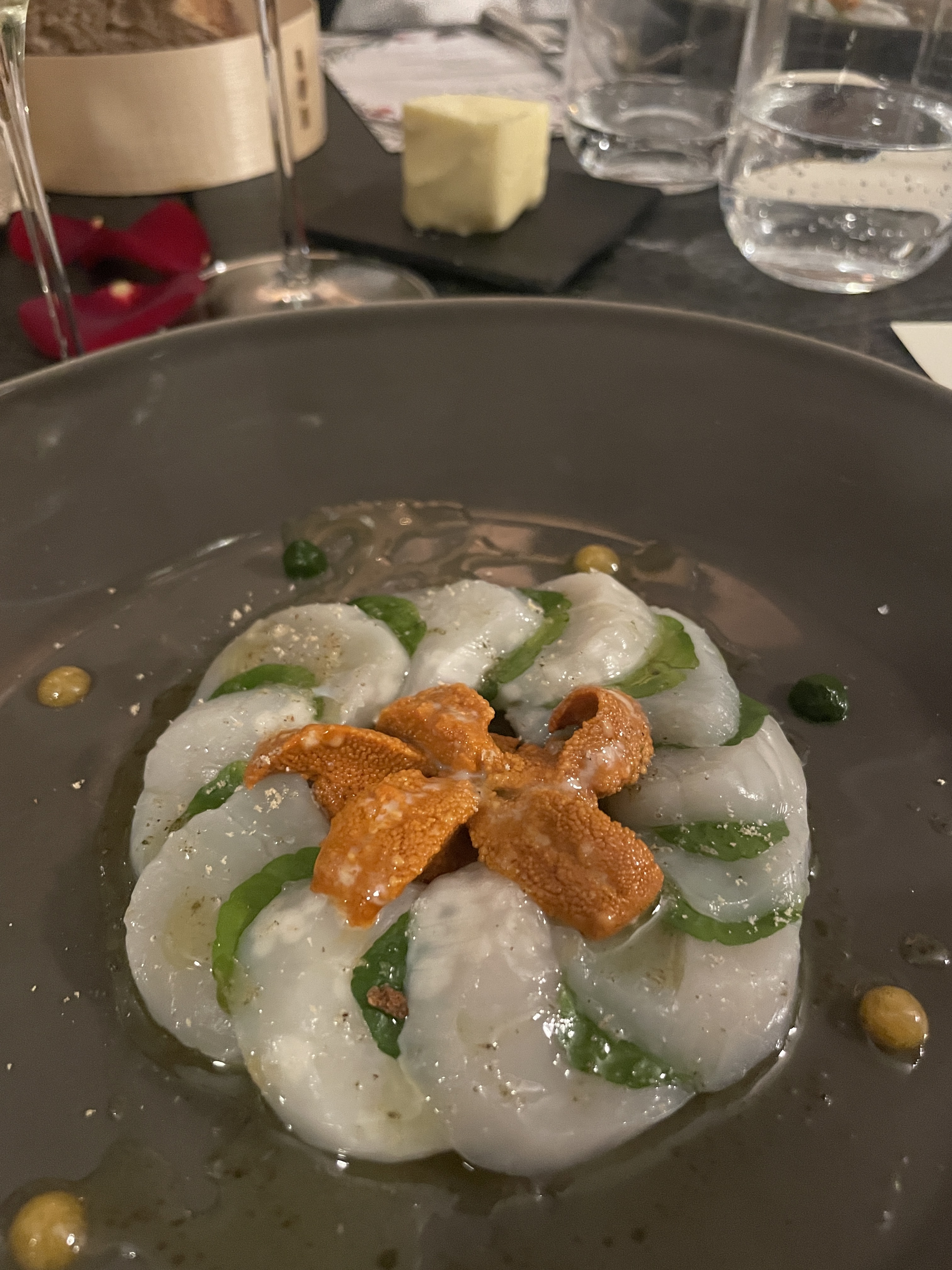 Celebrate with taste: Scallop and Uni Crudo (festive recipe)