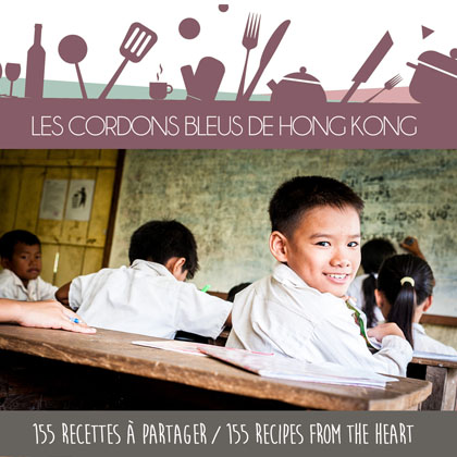 155 recipes to help « Les Enfants du Mekong »   By Delphine