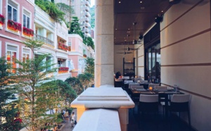 Blue Brick Bistro by Yoku Moku : lovely terrace, low prices