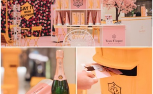 “Say it with Clicquot” pop-up store