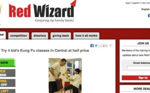 Red Wizard : a "Groupon" for kids!