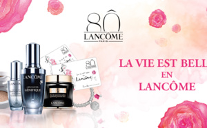 Partner News - 1935-2015: for 80 years, La Vie est Belle with Lancôme!