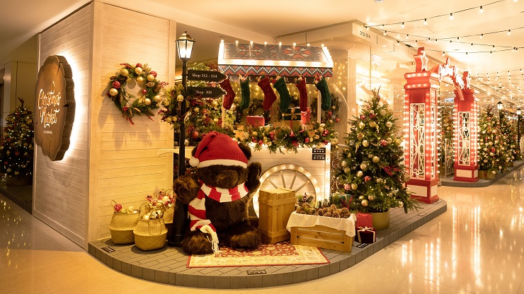 Un marché de Noël traditionnel en plein cœur de Central