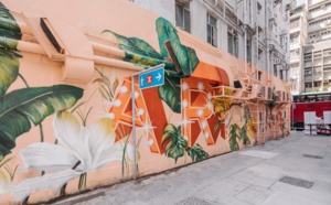 ARTLANE – un projet urbain qui met de la couleur sur les murs de Hong Kong