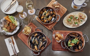 Ministry of Mussels : bar de sports la semaine et restaurant familial le weekend